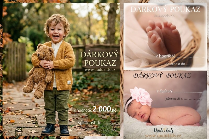 DÁRKOVÉ POUKAZY