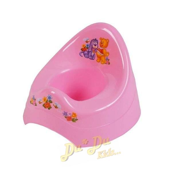 Plastový nočník hrací s kačenkou mátový