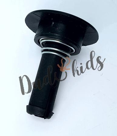 ND_ samotne tlacitko stredu kola -KARBON - carbon