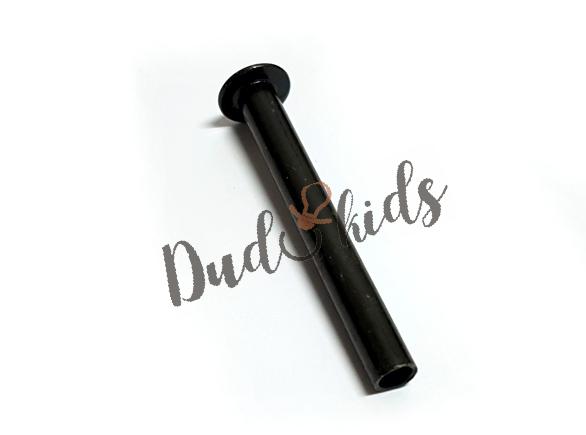 ND_nýt na kočárek celo- černý - 5x30mm černé provedení