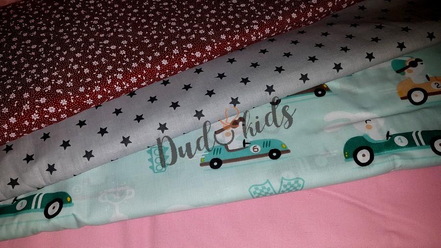 Bavlněné plátno růžové s hvězdičkami š.160cm