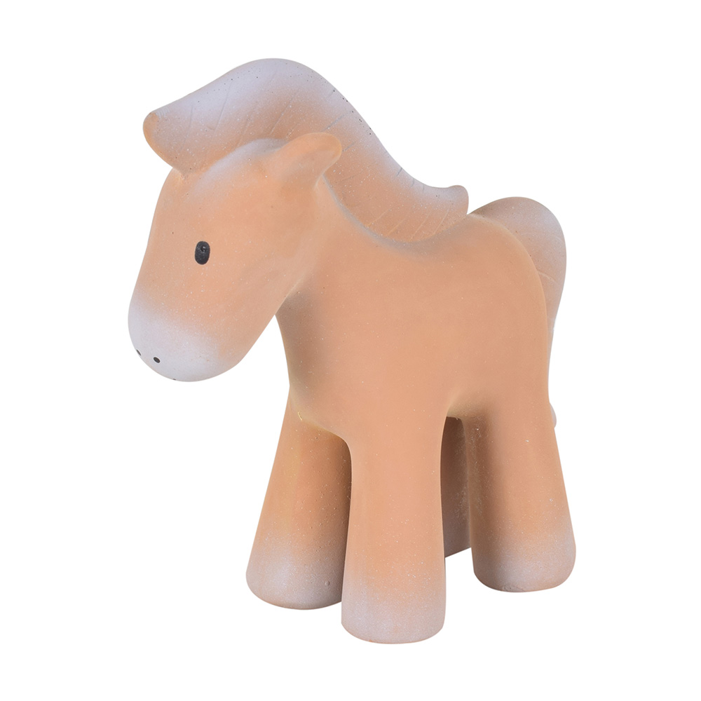 TIKIRI Farma - chrastítko a kousátko z přírodního kaučuku Koník