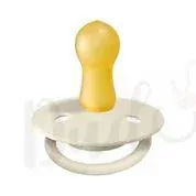 BIBS De Lux dudlíky z přírodního kaučuku 2ks - 0-6m sage/cloud-noční