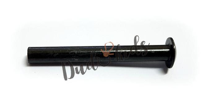 ND_nýt na kočárek celo- černý - 5x24mm černé provedení