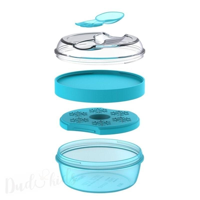 Svačinový box Spider s chladicí vložkou Carl Oscar - N'ice Cup Pavouček