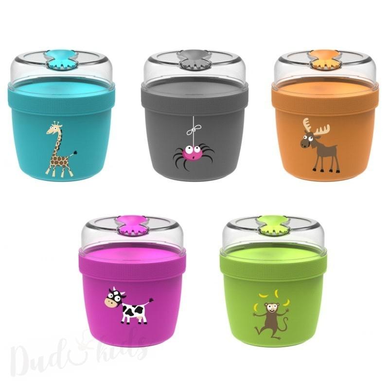 Svačinový box Spider s chladicí vložkou Carl Oscar - N'ice Cup Pavouček