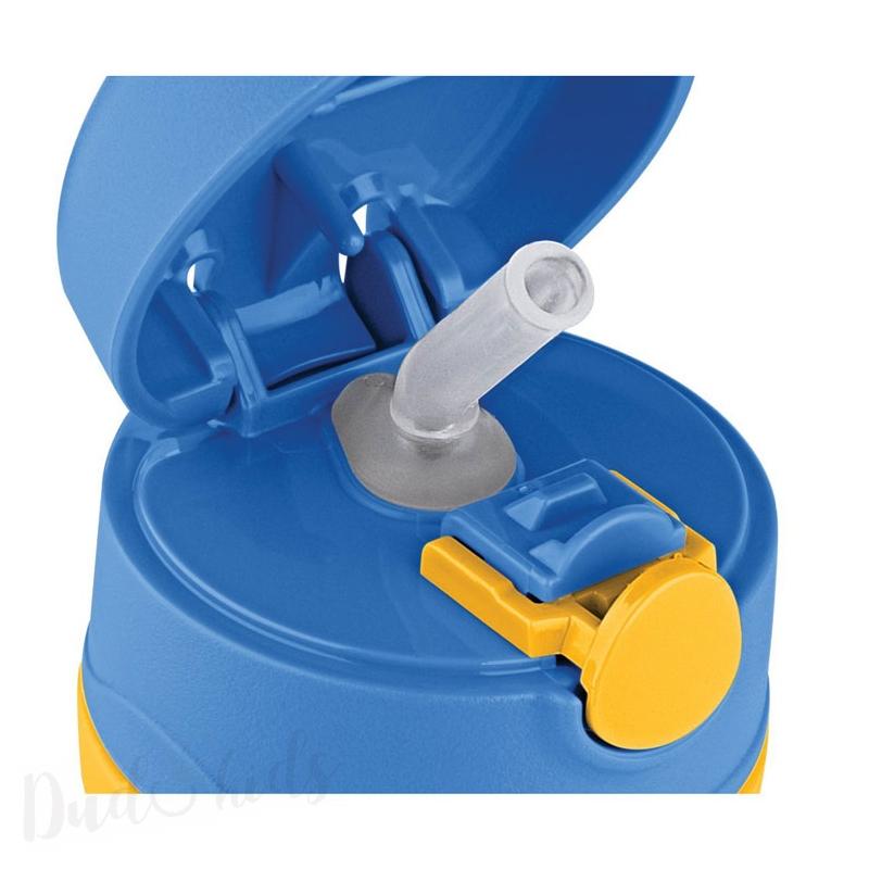 Kojenecká nerezová termoska THERMOS 3v1 290ml modrá