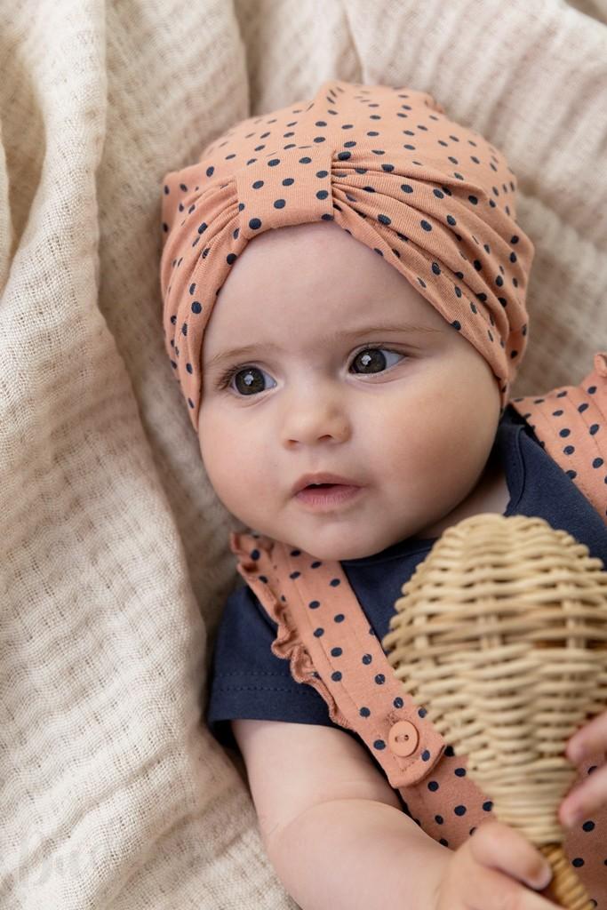 3-dílný kompletdívčí  lacláče + čepička vel:  80/12M