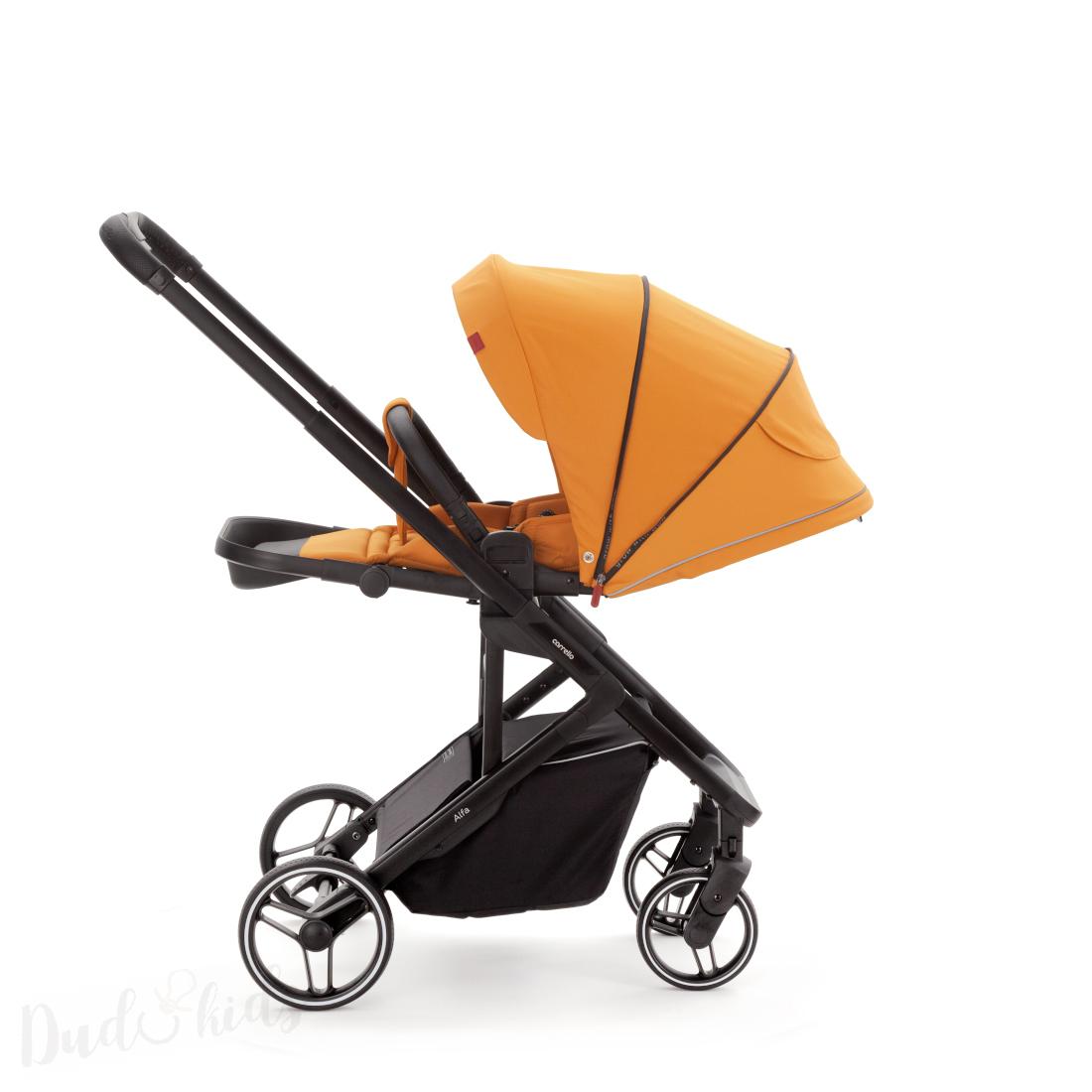  Sportovní kočárek reversibilní ALFA PLUS Indigo Blue