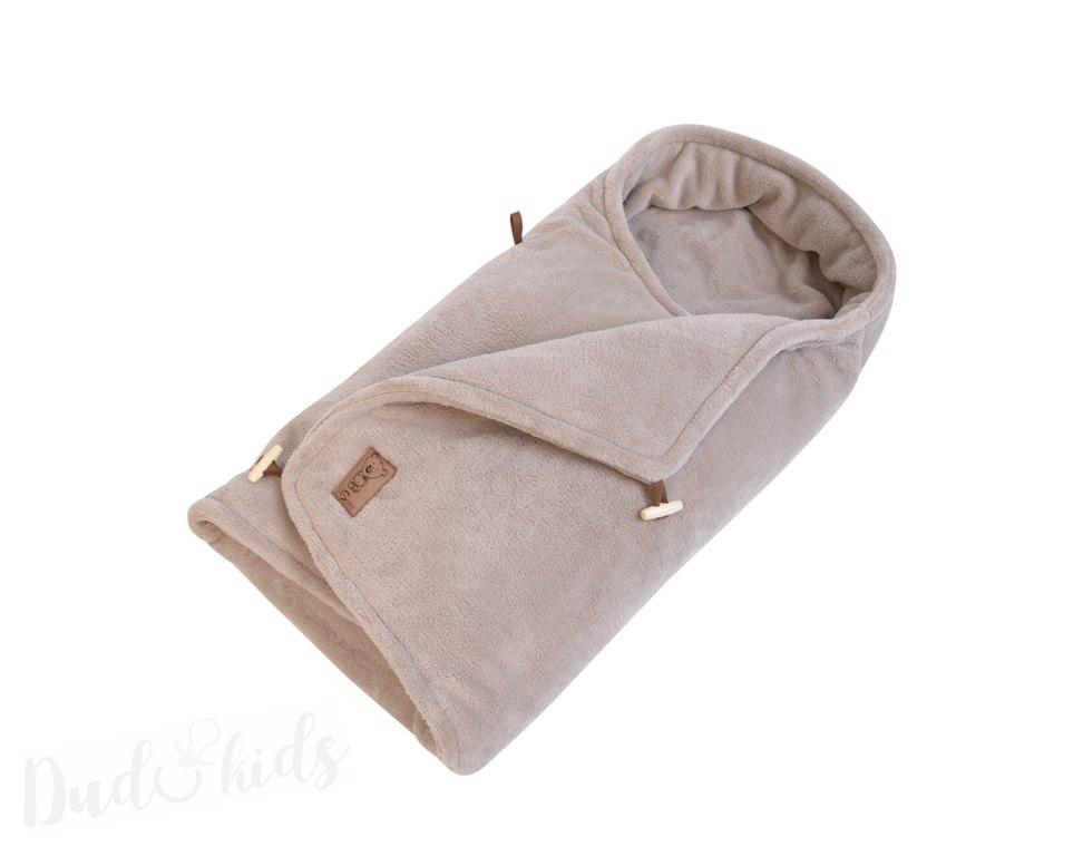Zavinovací deka / zavinovačka TEDDY sweet latte