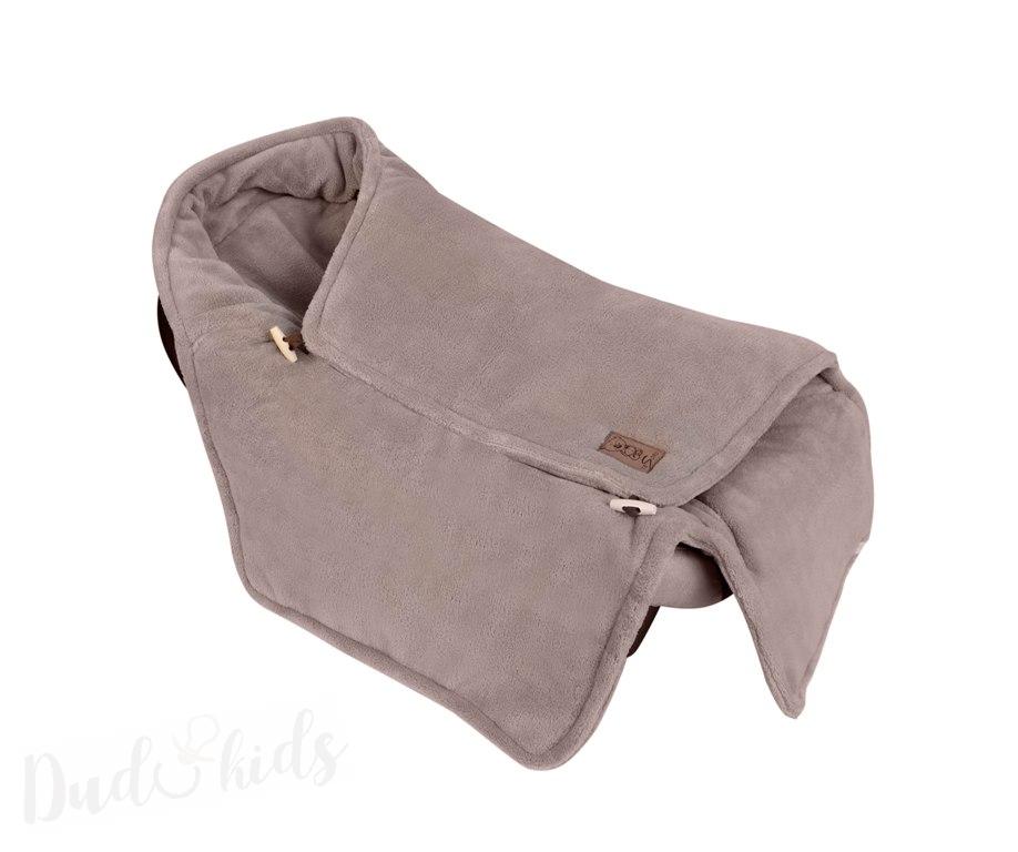 Zavinovací deka / zavinovačka TEDDY sweet latte