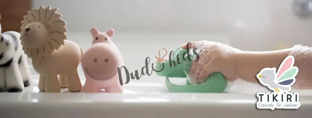 TIKIRI Safari -kousátko z přírodního kaučuku žirafka