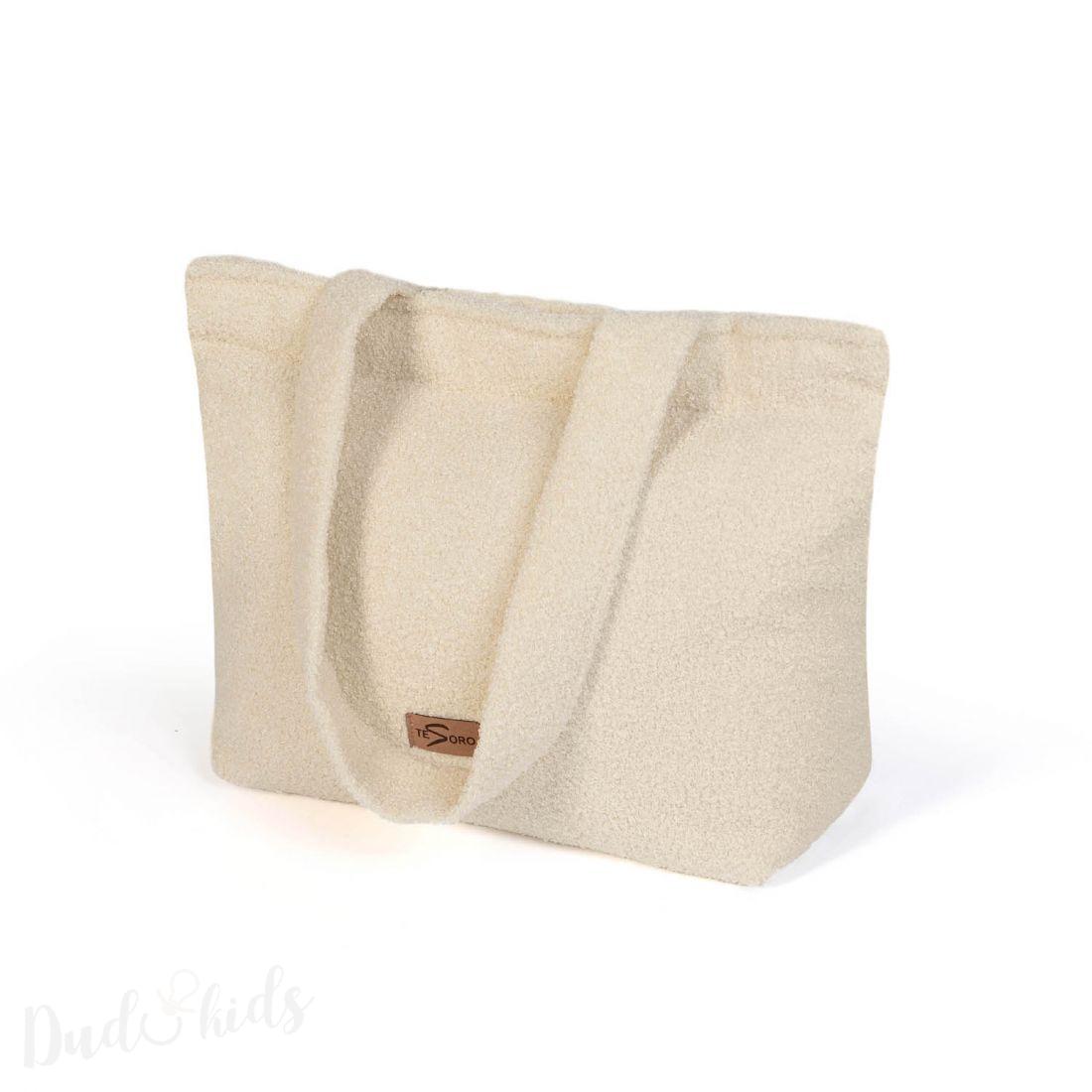 Taška BOUCLE dark beige