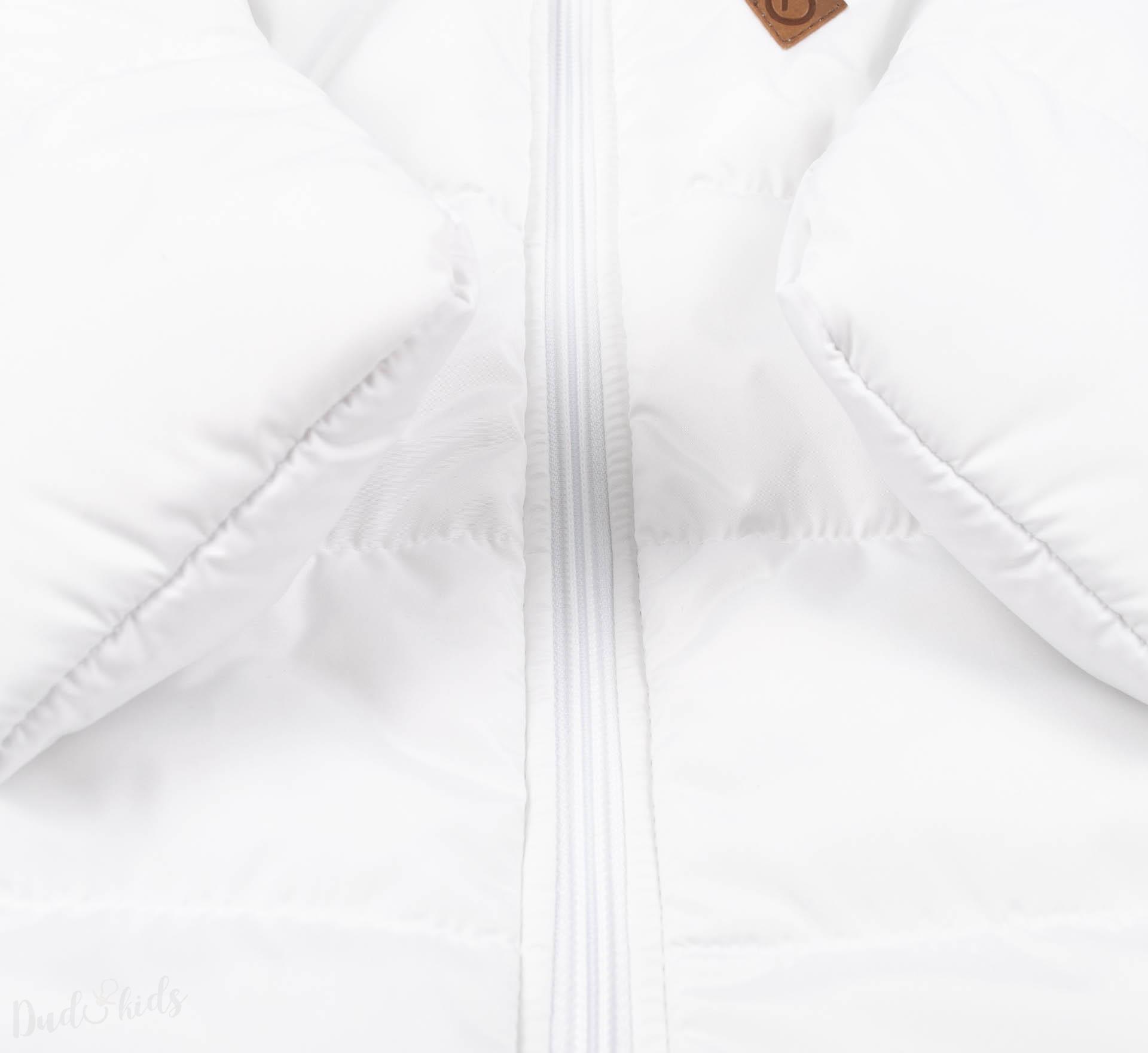 Kojenecká zimní kombinéza bílá vel.68