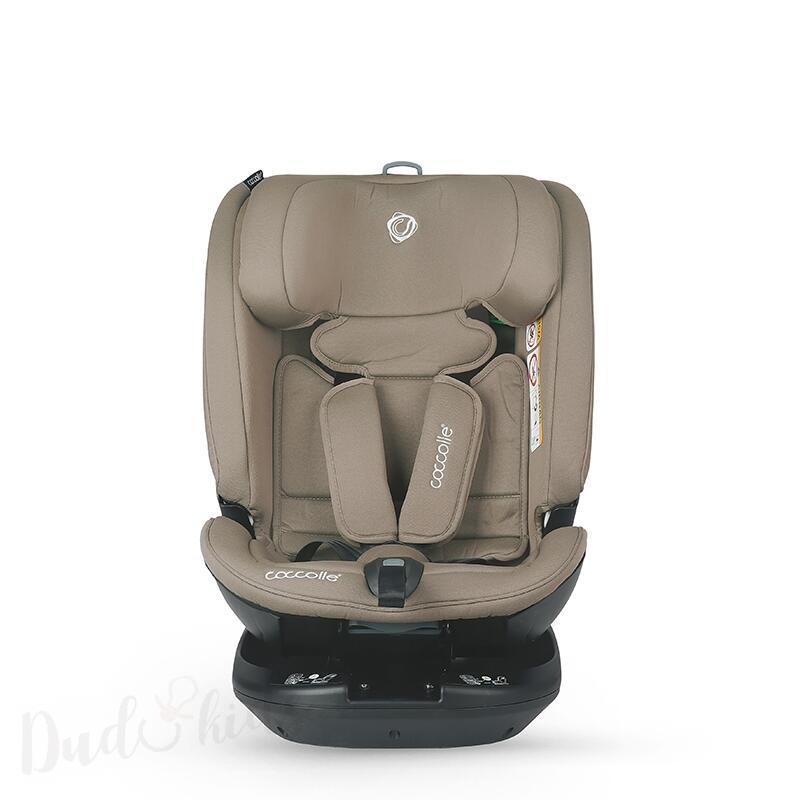 PŮJČOVNA - Autosedačka i-Size 40-150cm Coccolle Velsa  Taupe Browen