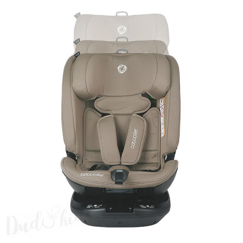 PŮJČOVNA - Autosedačka i-Size 40-150cm Coccolle Velsa  Taupe Browen