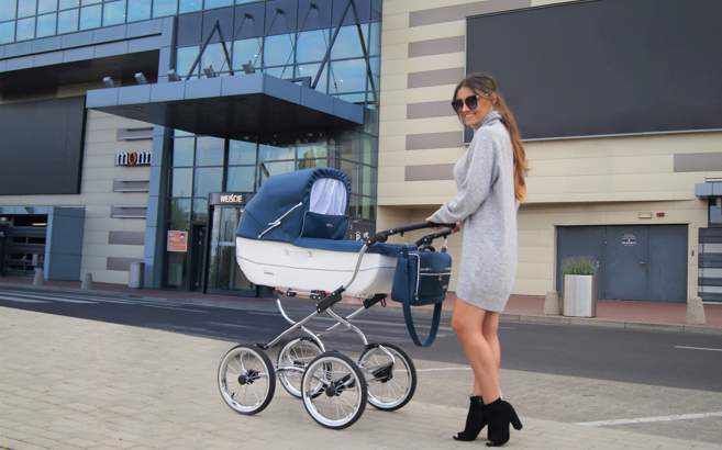 Hluboký retro kočárek Renee Baby Fashion R-6