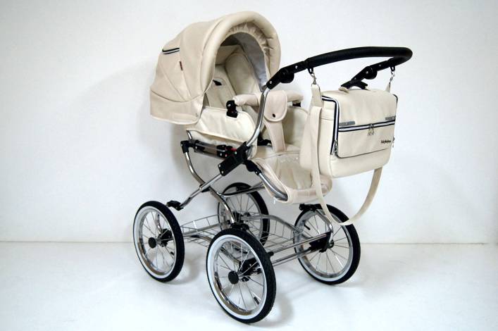 Kombinovaný retro kočárek 2v1 Renee Baby Fashion R-3