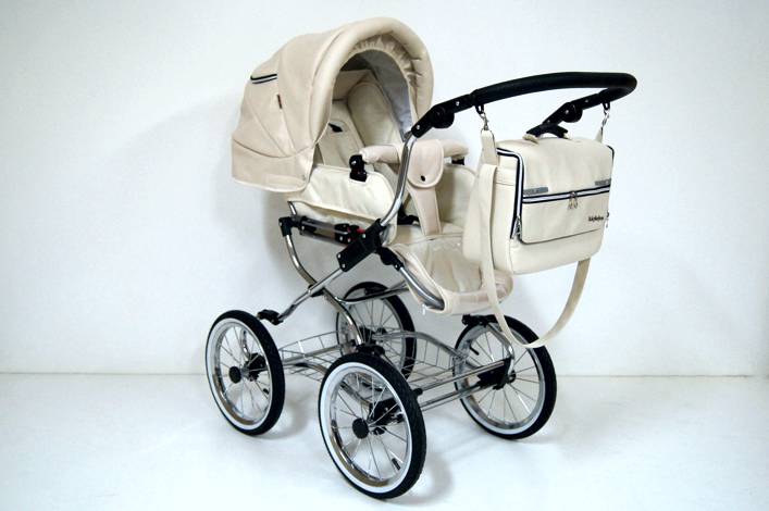 Kombinovaný retro kočárek 2v1 Renee Baby Fashion R-4