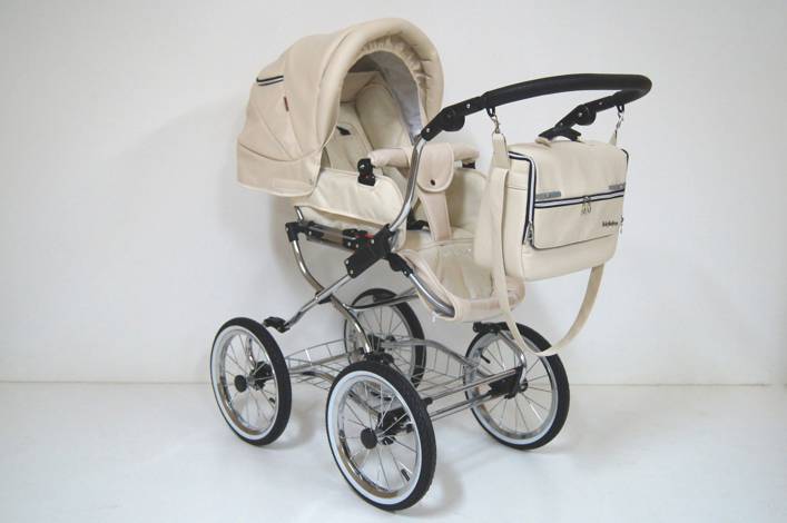 Kombinovaný retro kočárek 2v1 Renee Baby Fashion R-6