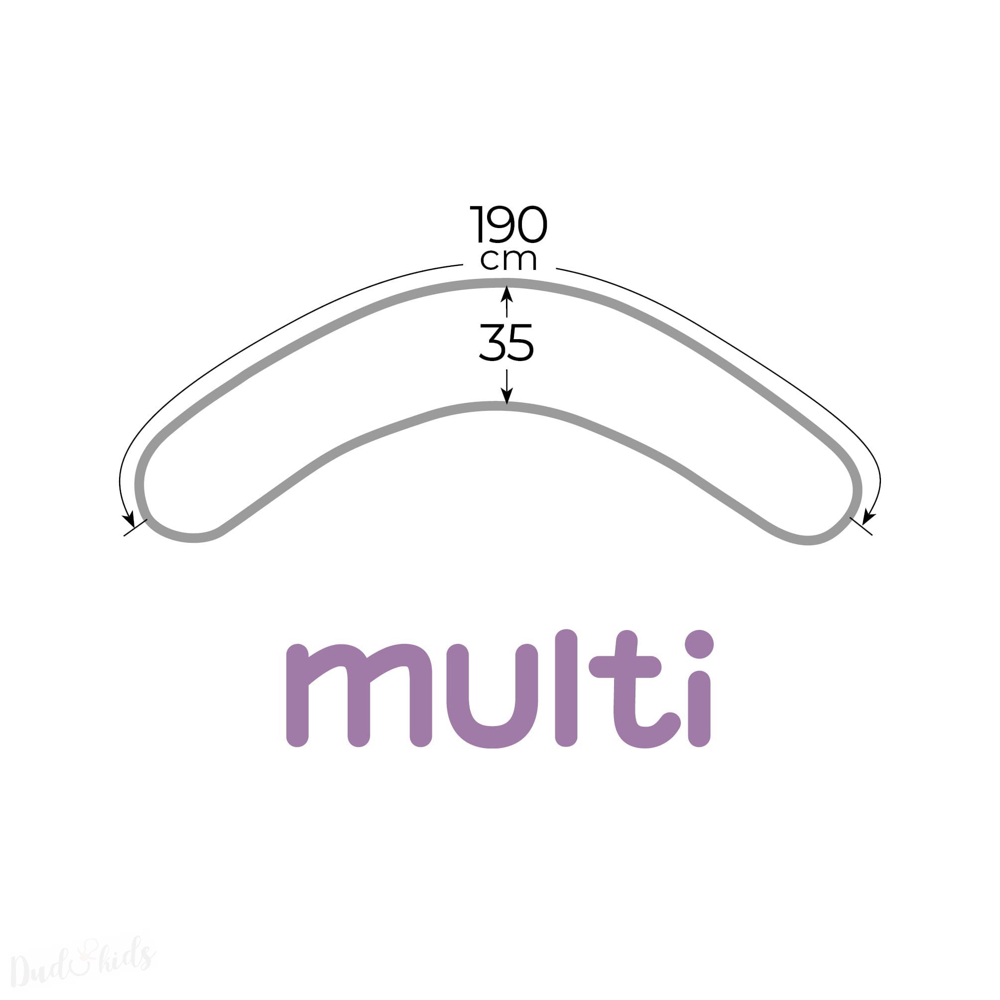 Kojící polštář cebuška PHYSIO Multi Žerzej Forget-me-not Ceba _25