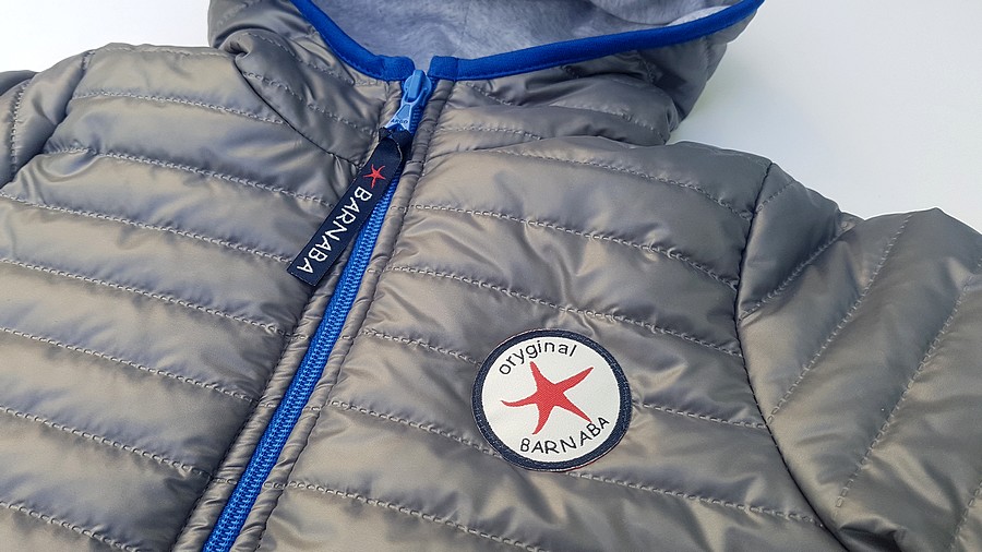 AKCE ! Chlapecká odlehčená přechodová bunda s kapucí Barnaba písková vel.74