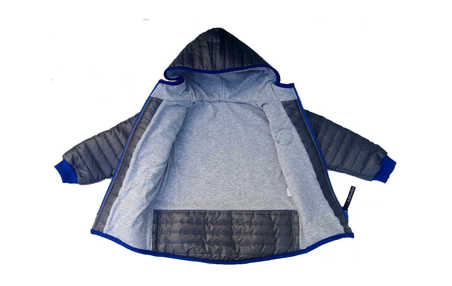 AKCE ! Chlapecká odlehčená jarní/podzimní bunda s kapucí Barnaba písková vel.92