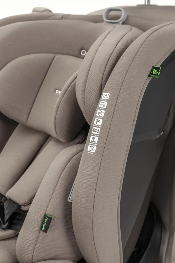 Autosedačka 0-36 kg 360°C otočná Carrello Octopus Deepwater Grey