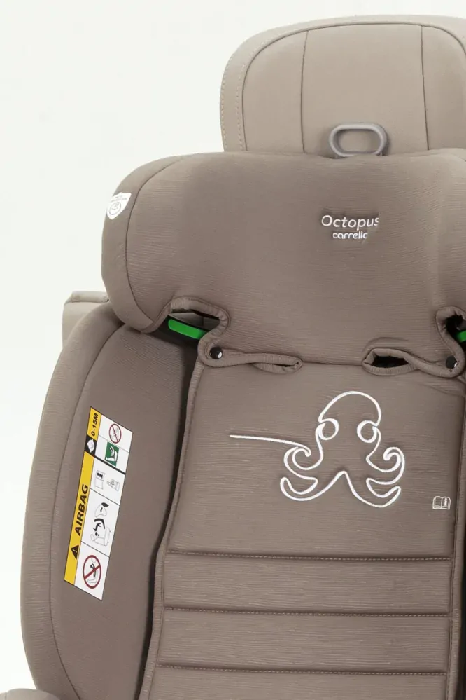 Autosedačka 0-36 kg 360°C otočná Carrello Octopus Deepwater Grey