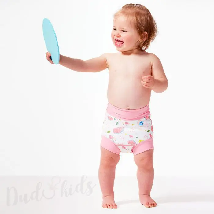 Dětské neoprenové plavky Happy Nappy - Forest Walk vel. M (3-6 měs.) 