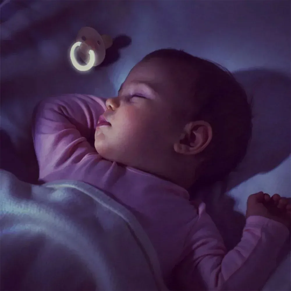 Dudlíky z přírodního kaučuku Bibs Colour vel. 0-6m 2ks_Vanilla / Cornflower