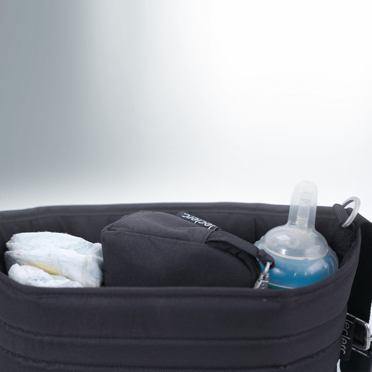 Organizer Easy Quick Leclerc na kočárek + menší taštička Blue