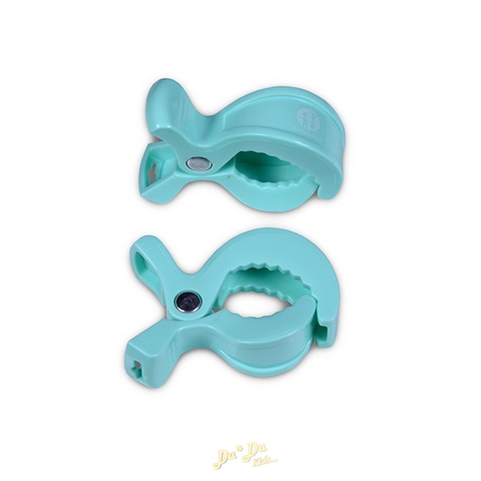 Kolíčky na kočárek 2ks bílé kolíček