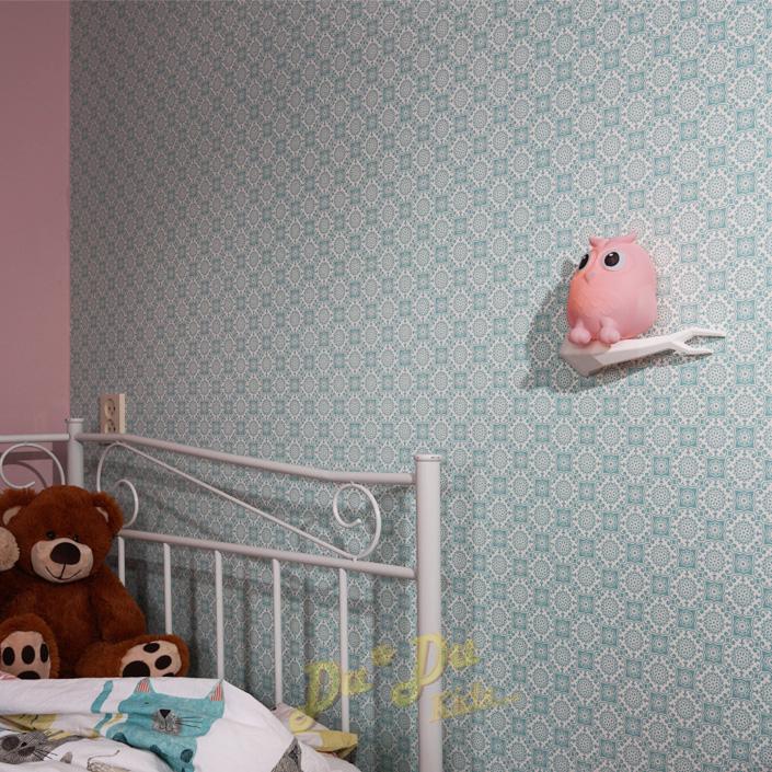 NOVINKA - Dětská přenosná LED lampička Sovička růžová