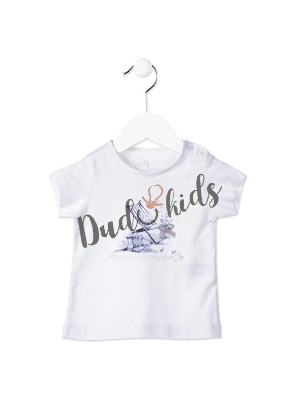 Dětské tričko kr. rukáv s obrázkem zn.Losan růžové