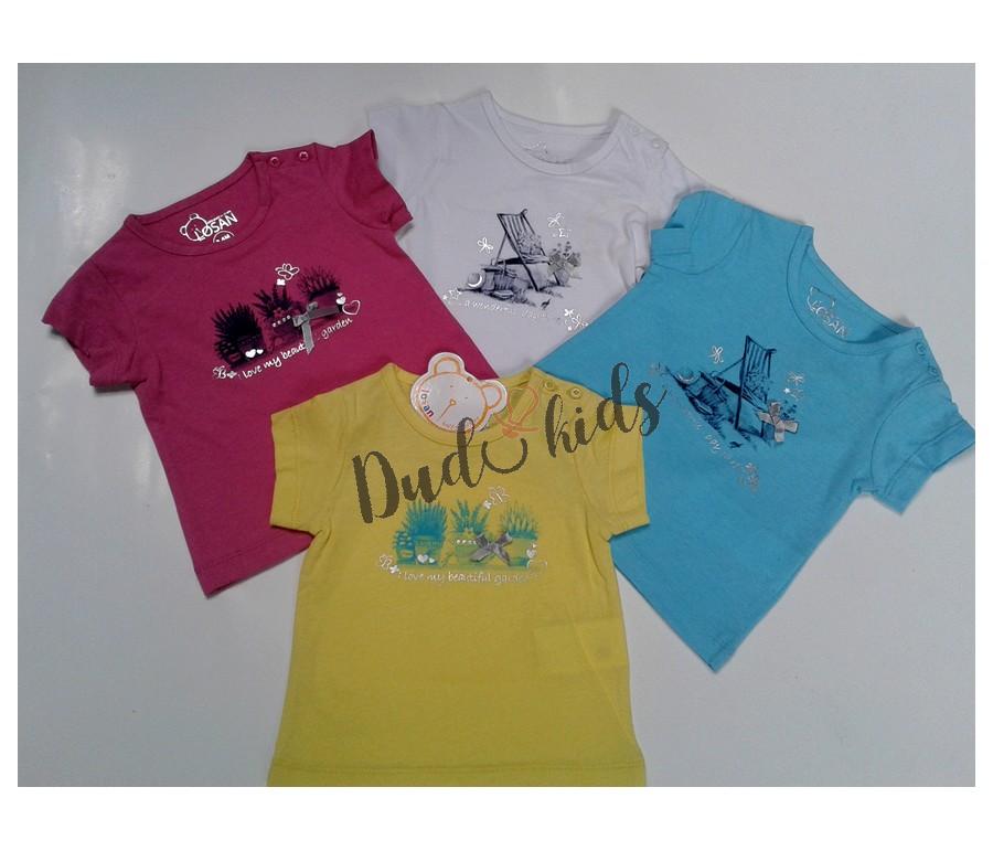 Dětské tričko kr. rukáv s obrázkem zn.Losan růžové