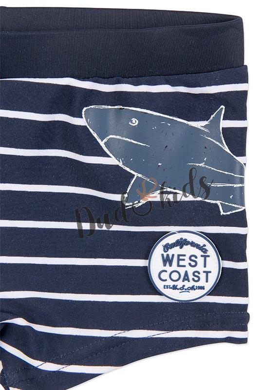 Dětské plavky zn.Losan se žraloky modrá/ limetka