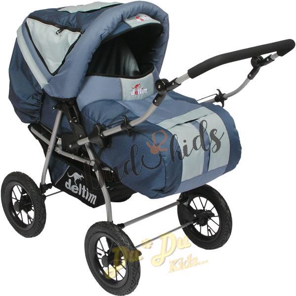 ND_madlo na kočárek Deltim Travel - tmavě modré