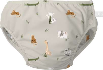 Dětské koupací kalhotky/plavky BIMBI s UPF50+ JUNGLE vel. 12-18m