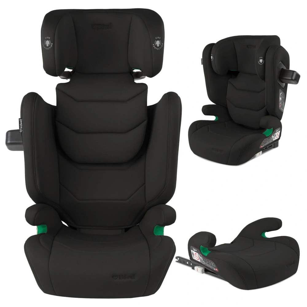 Autosedačka Kidwell TENDO s isofixem 2v1, i-Size 100-150 cm černá