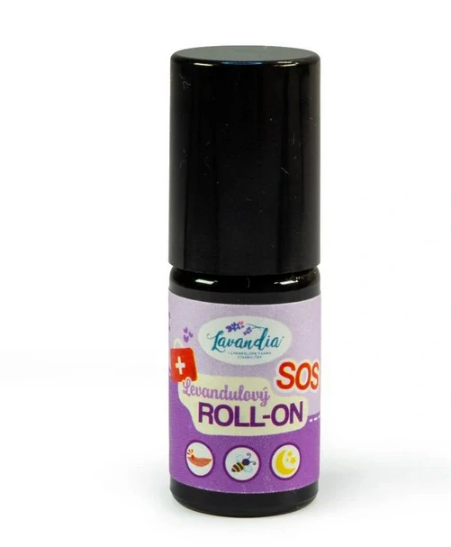 SOS Roll-on - 100% BIO éterický olej z levandule (5 ml)