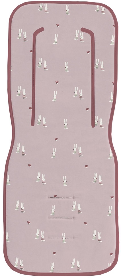 Vložka do kočárku BimBi Rabbits pink