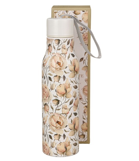 Termo láhev nerezová 500 ml s dekorem English Roses White