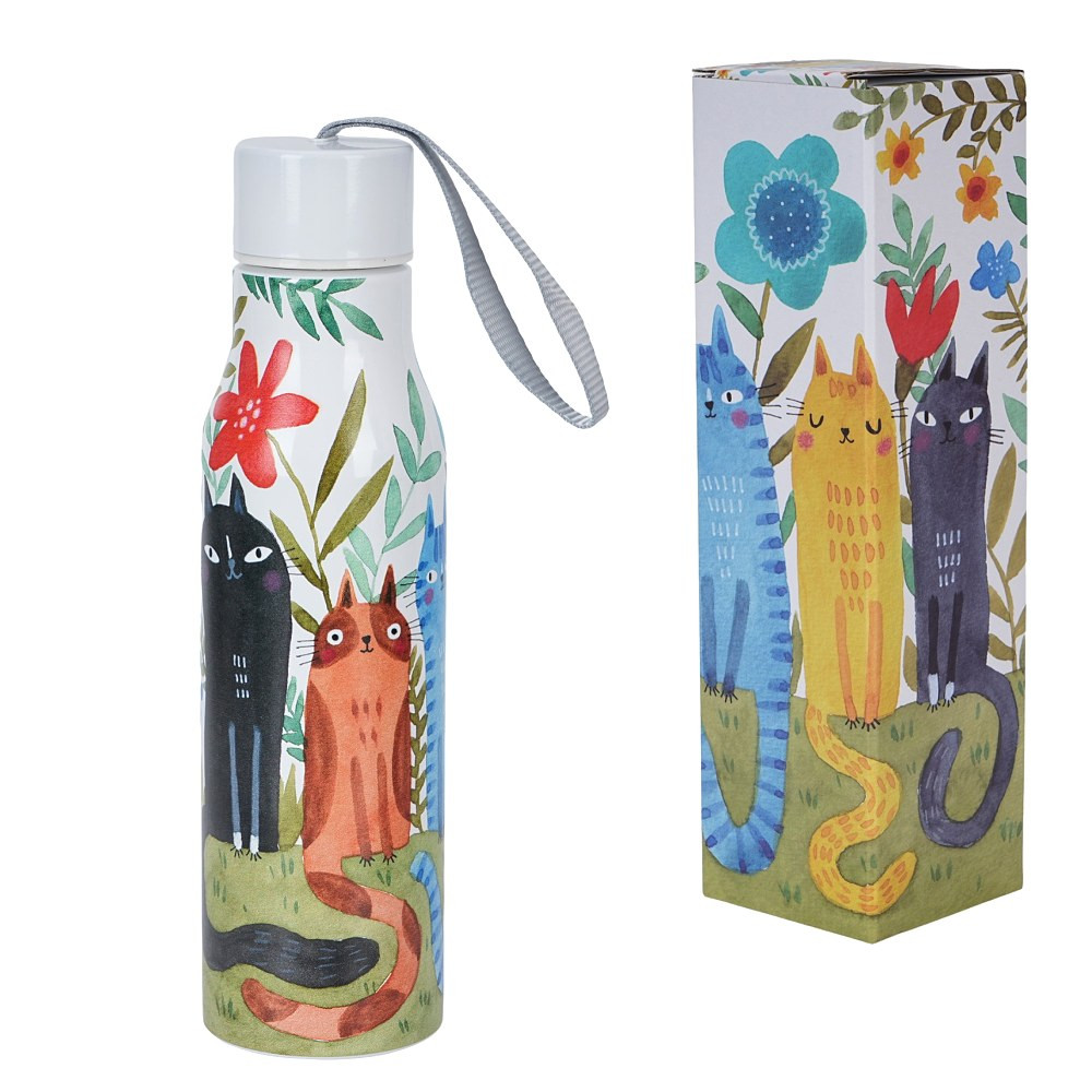Termoláhev nerezová 500ml Kočky