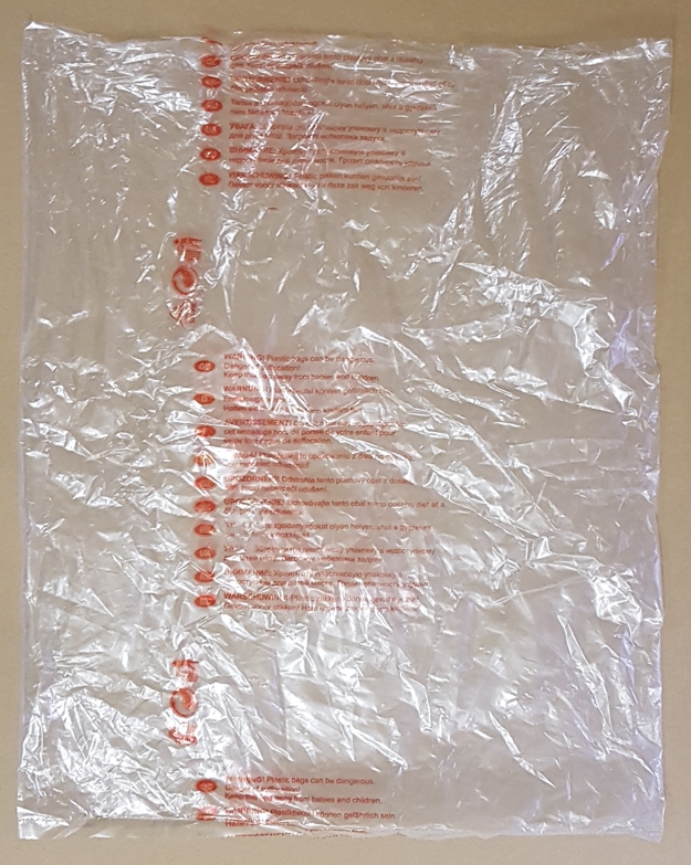 PVC pytel na kolečka - cca 43x50cm stredni