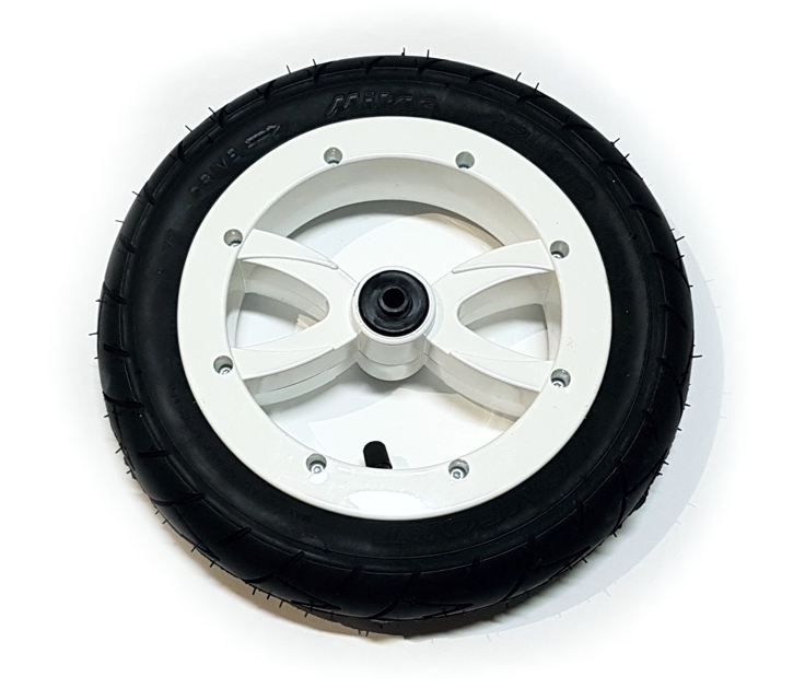 ND_kolečko ke kočárku - Melody přední - bílé  47x152