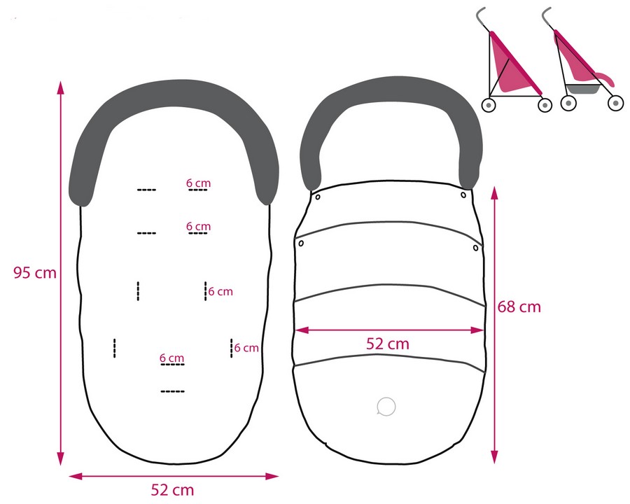 Luxusní  zimní fusak PEKE s kožešinou Peříčka - pink