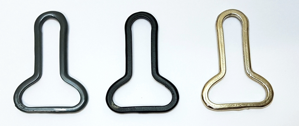 ND_úchyt přeska na tašku kočárku - karabina - stříbrná