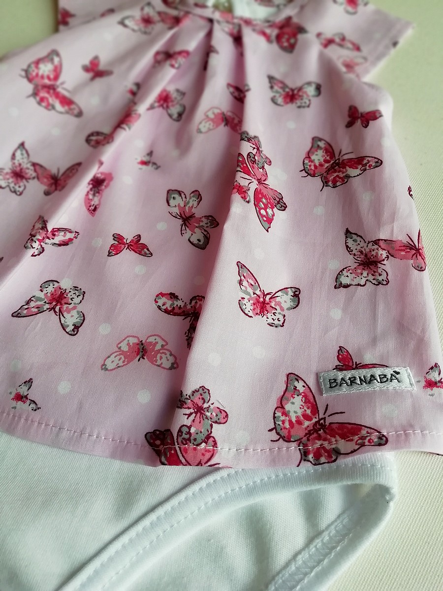 Dívčí bodyšatečky s motýlky zn. Barnaba
