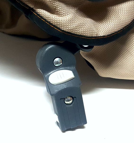 ND_ rohatka na kočárek Cortina X3 - kompletní včetně nýtů  - pravá strana